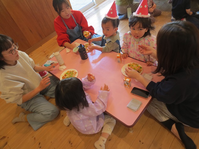 １２月のキッズガーデンの様子🎄クリスマス会