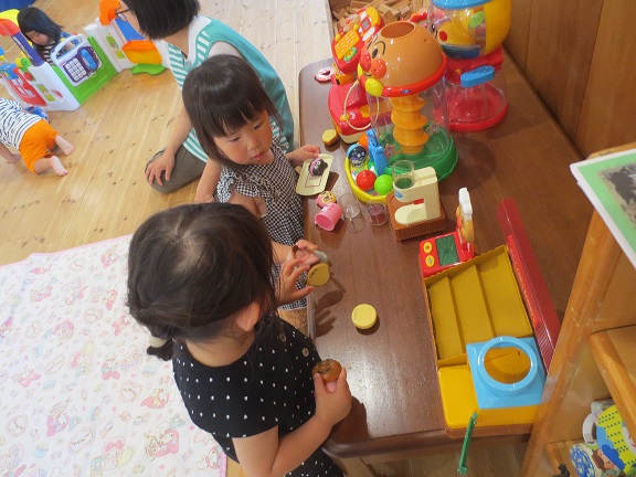 「ゆめのもりほいくえん」のみなさんが来てくれました♪