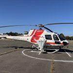 ヘリコプター🚁が…!!