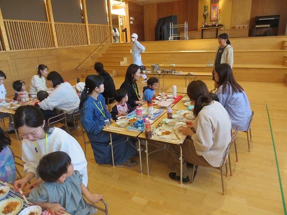 キッズマッサージ♡給食試食会🍴（ｷｯｽﾞｶﾞｰﾃﾞﾝ）