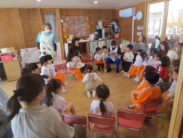 キッズガーデン😊年少との交流