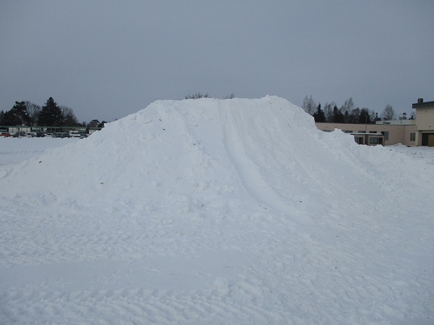 ❄除雪作業＆雪山制作ありがとうございました❄